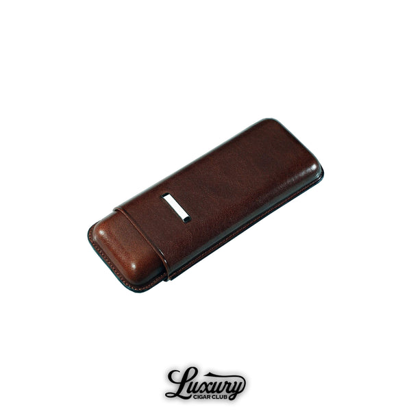 prometheus cigarette case Prometheus Leather Cigar Cases In Two Different Sizes – Luxury Cigar Club