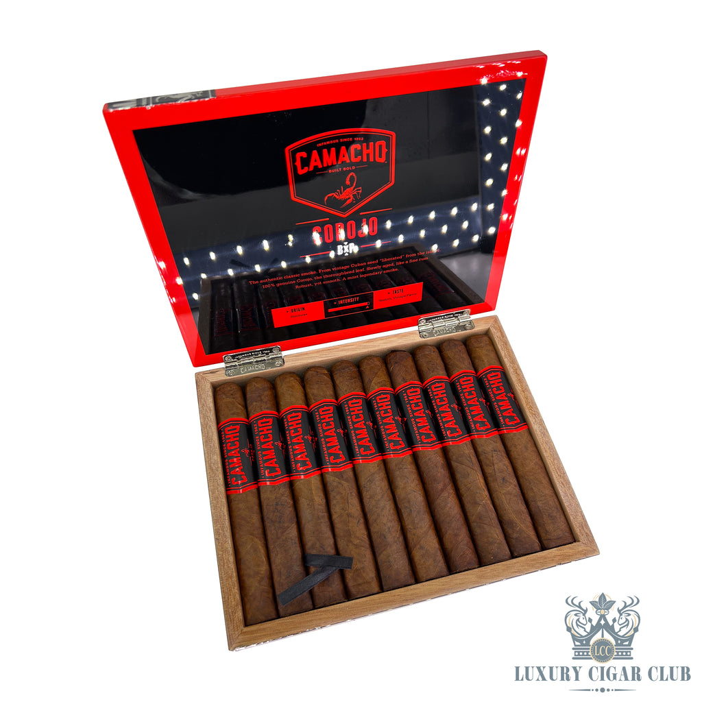 Buy Camacho Corojo Box Pressed Toro Cigars Online