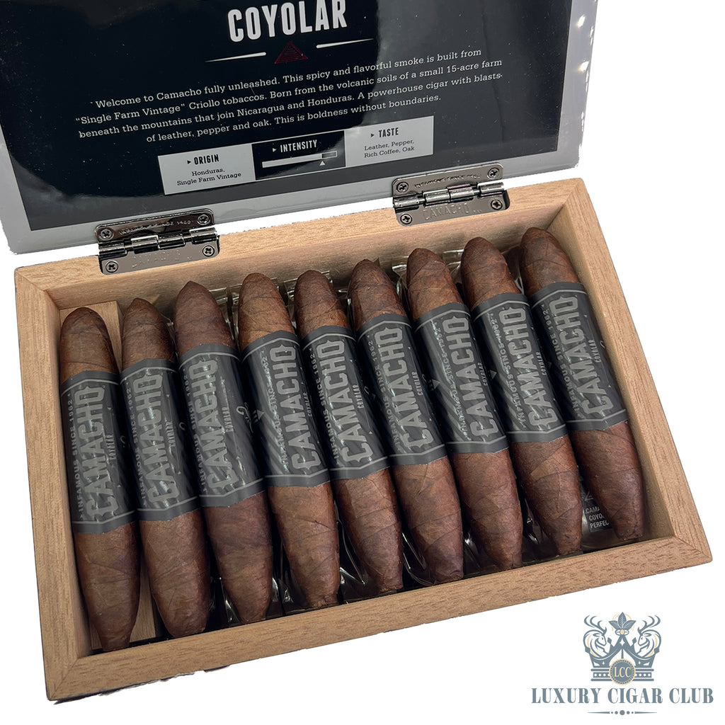 Buy Camacho Coyolar Perfecto 1 Box Cigars Online