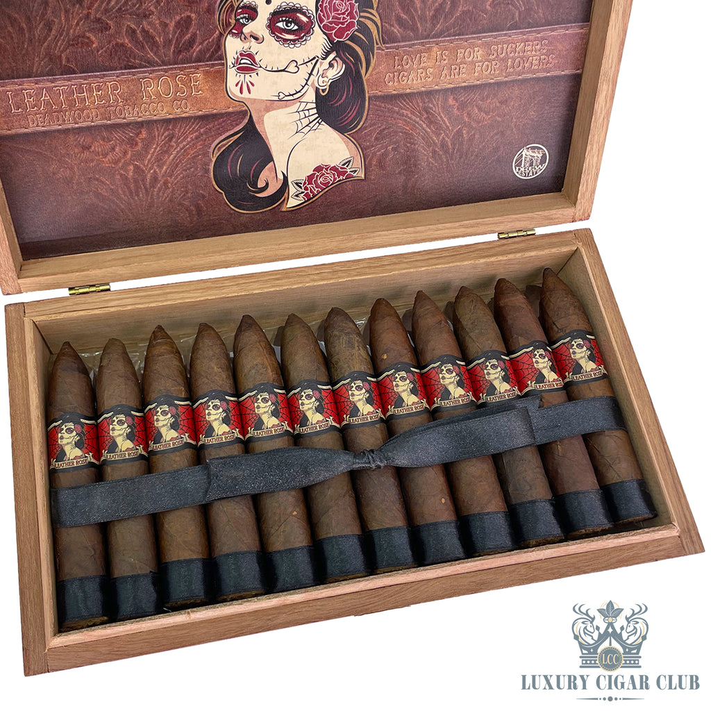 Buy Drew Estate Deadwood Leather Rose Torpedo Cigars Online