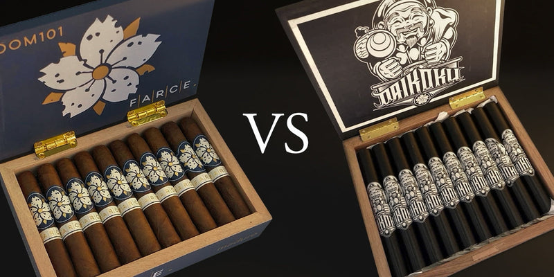 Room 101 Farce Maduro vs Room 101 Daikoku – Luxury Cigar Club