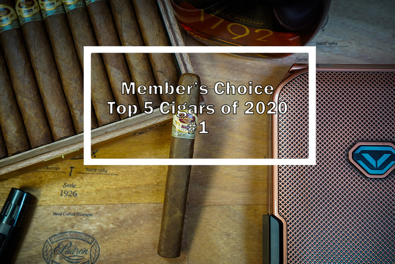 2020 Luxury Cigar Club Member's Choice Top 5 - #1 Padron 1926 No. 1 Natural