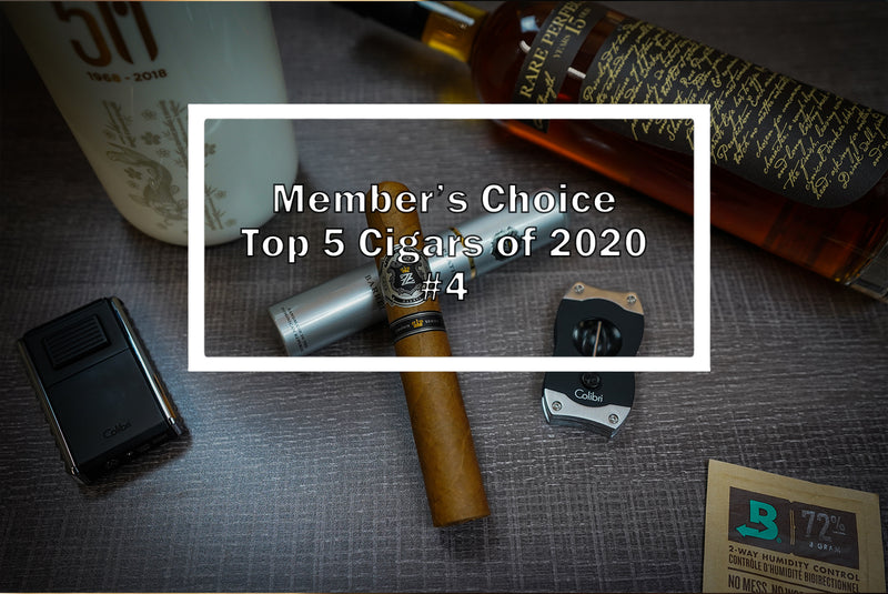 2020 Luxury Cigar Club Member's Choice Top 5 - #4 Zino Platinum Crown Series Barrel Tubo