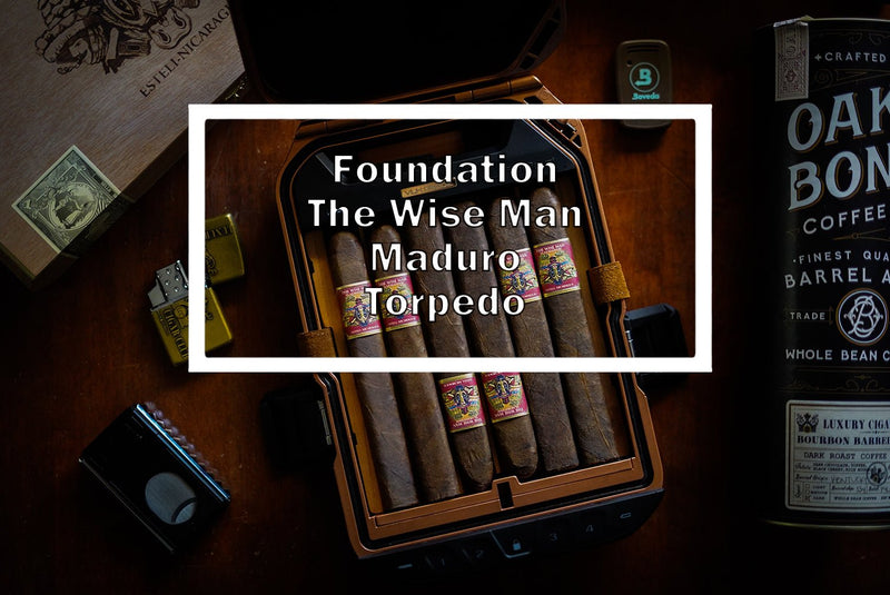 Foundation The Wise Man Maduro Torpedo - Luxury Cigar Club