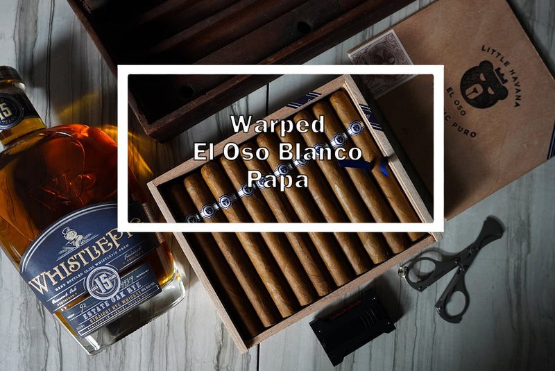 Warped El Oso Blanco Papa - Luxury Cigar Club