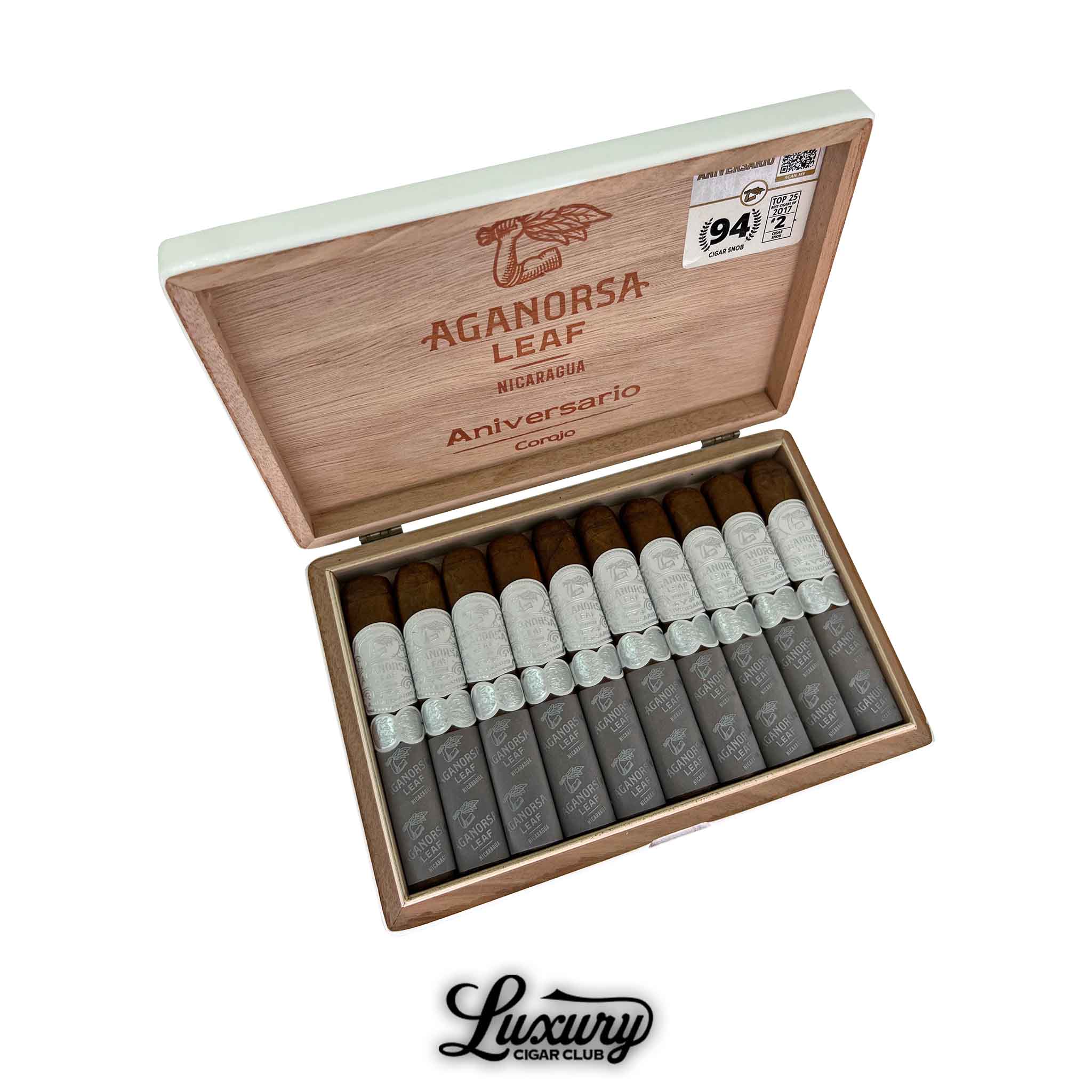 Aganorsa Leaf Aniversario Corojo – Luxury Cigar Club