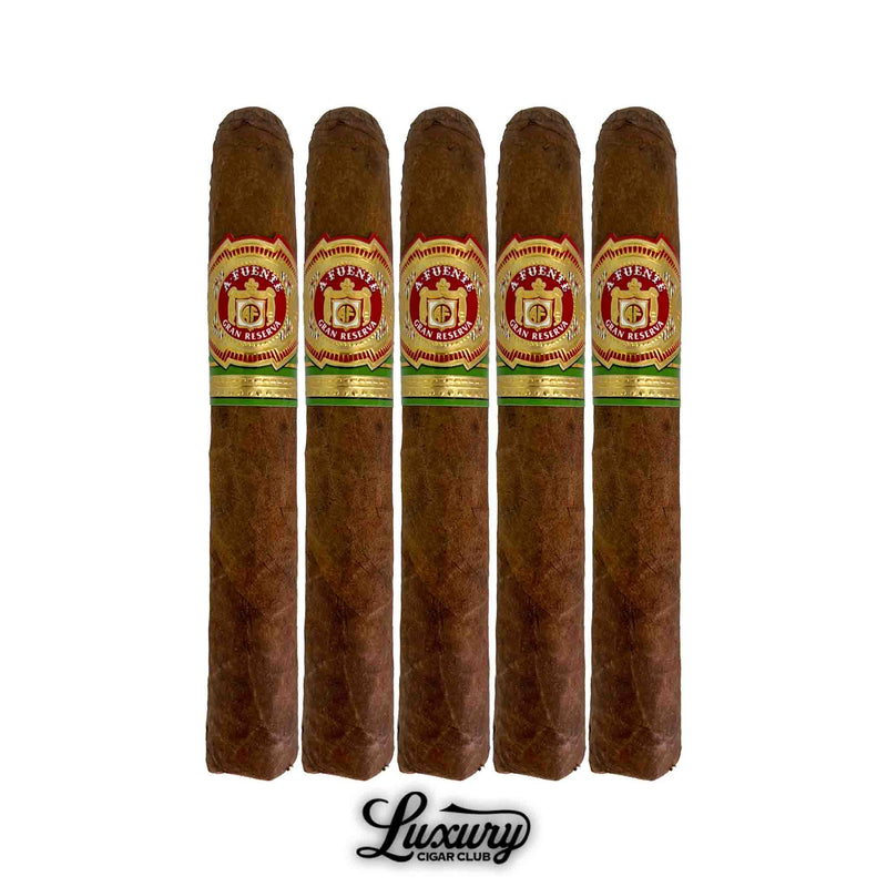 Five pack of Arturo Fuente Cuban Corona Natural cigars available at Luxury Cigar Club.