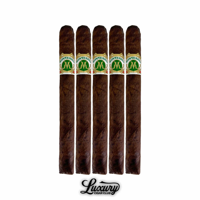 Five-pack of Arturo Fuente Montesino Maduro Cesar No. 2 premium cigars from Luxury Cigar Club.