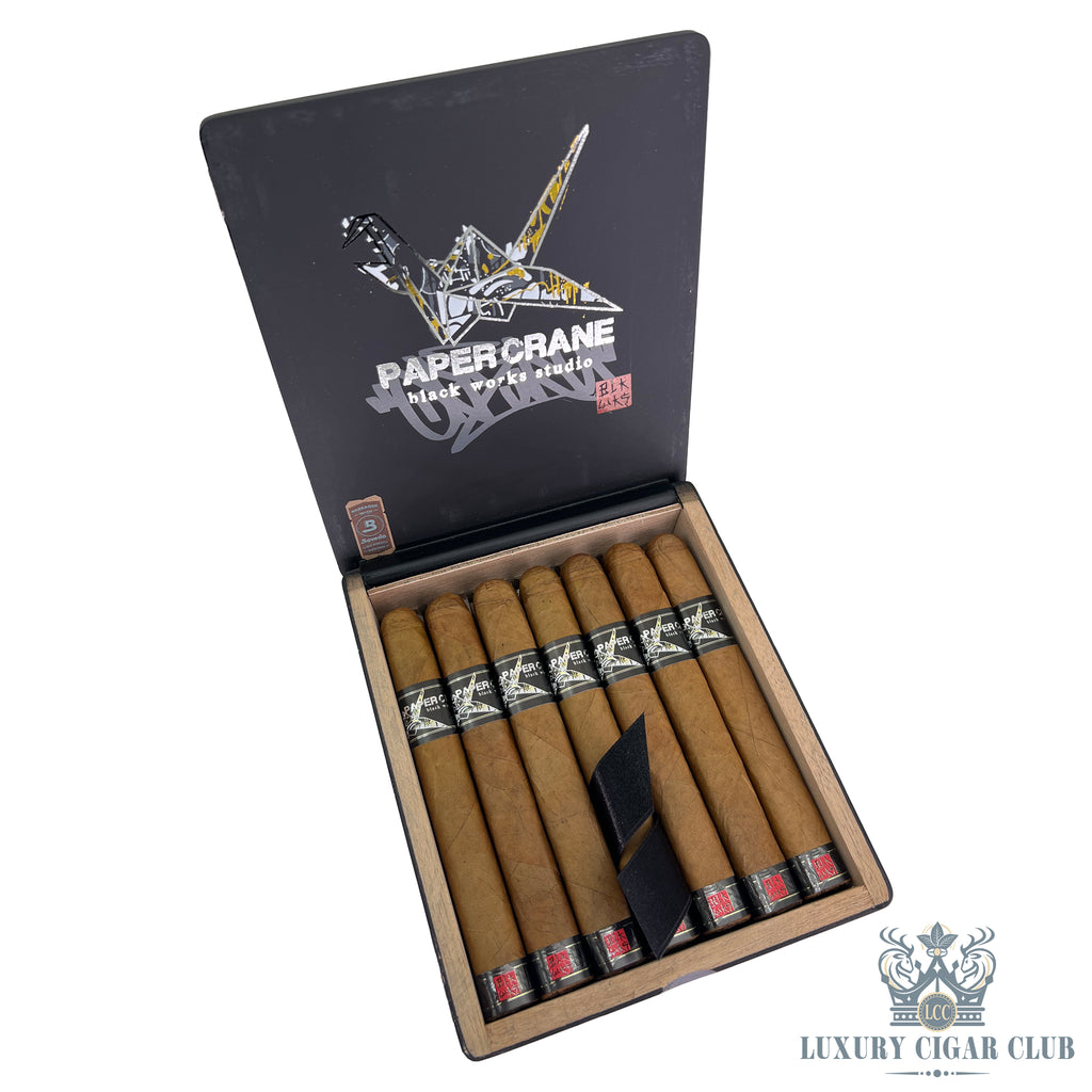 Buy Black Works Studio Paper Crane Limited Edition Toro Box Pressed Cigars Online