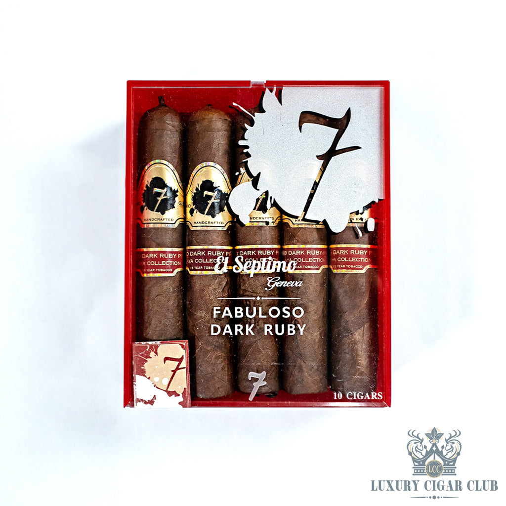 Buy El Septimo Diamond Fabuloso Dark Ruby Box of 10 Cigars Online