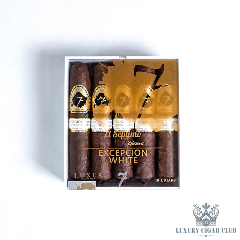 Buy El Septimo Luxus White Excepcion White Box of 10 Cigars Online