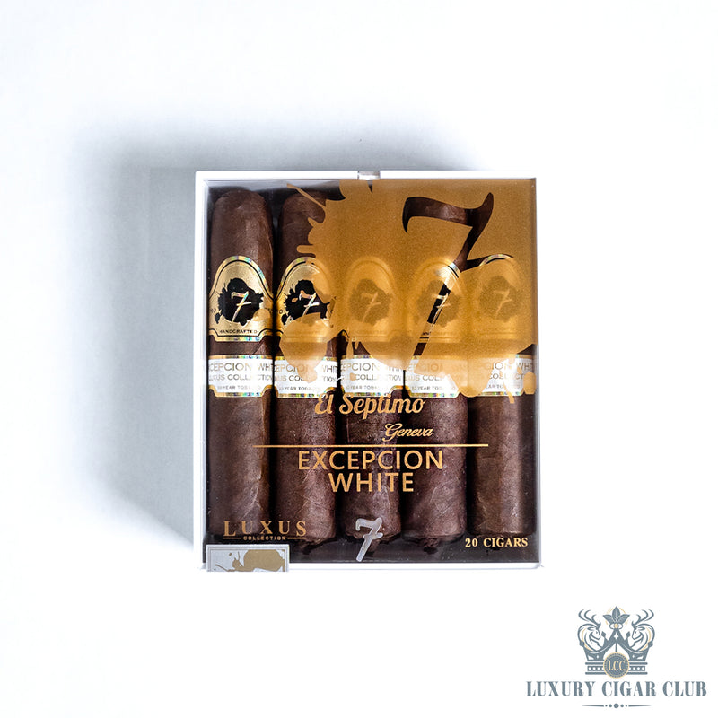 Buy El Septimo Luxus White Excepcion White Box of 20 Cigars Online