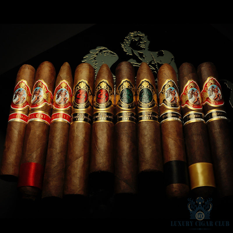 God of Fire 10 Cigar Collection KKP Never Back Down & Special Reserve Sampler