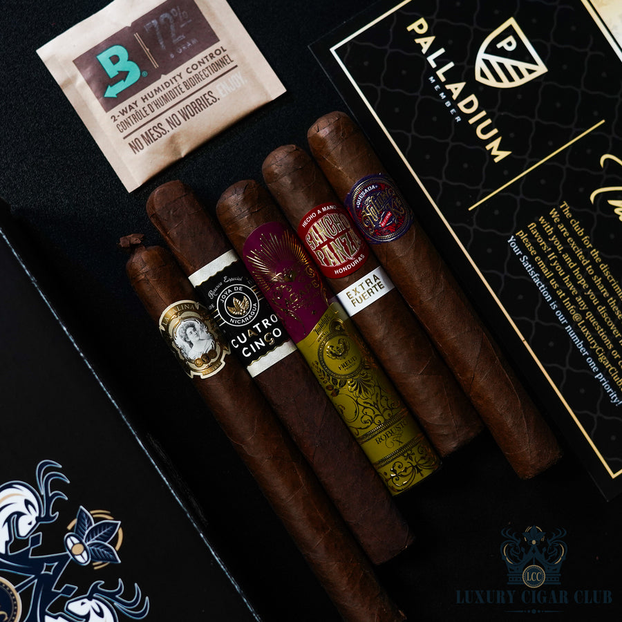 Luxury Cigar Club March 2021 Palladium Box Review - Whiskey Consensus