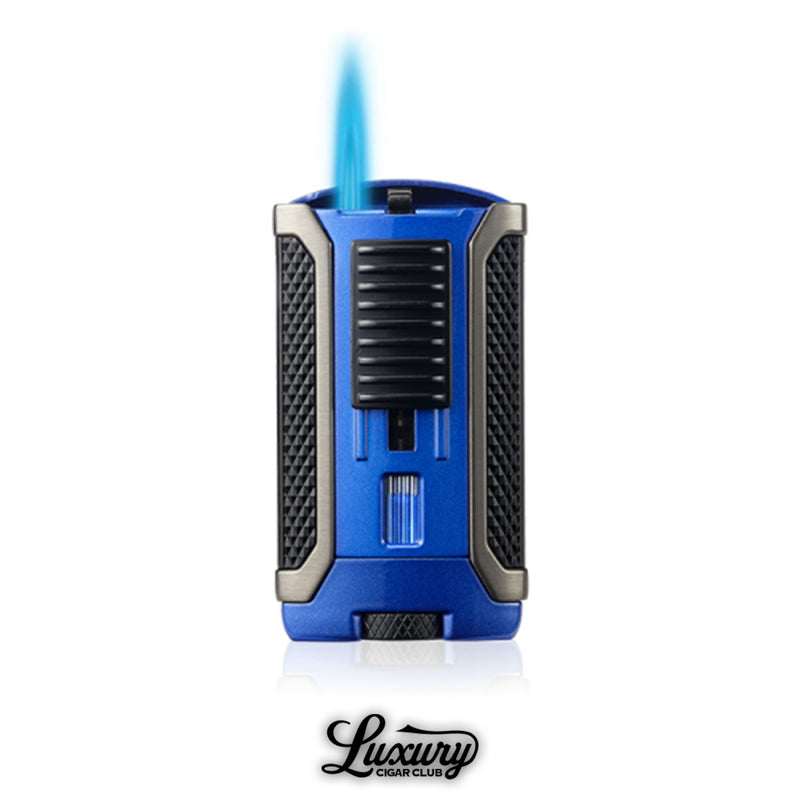 Colibri Apex Single Jet Flame Lighter Blue Cigar Accessories Online Luxury Cigar Club
