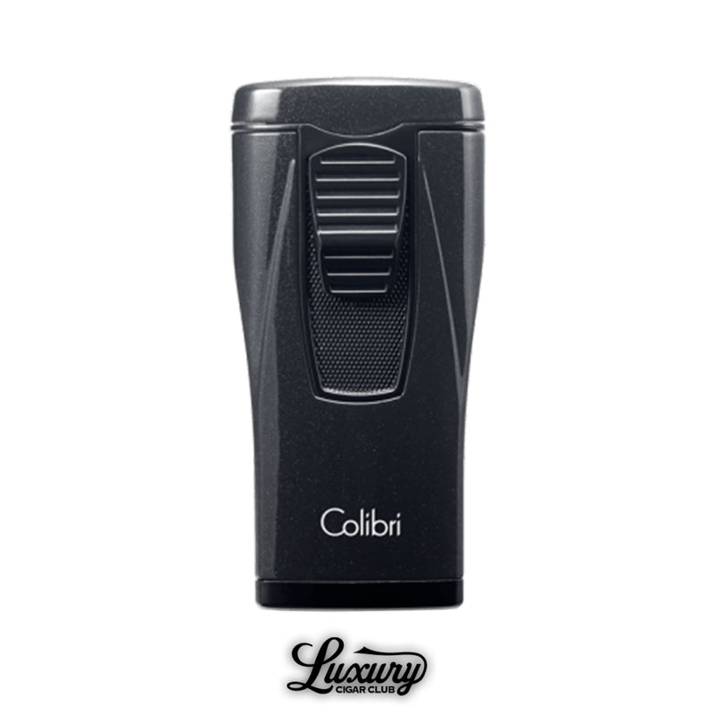 Black Colibri Moncao triple jet flame cigar lighter from Luxury Cigar Club.