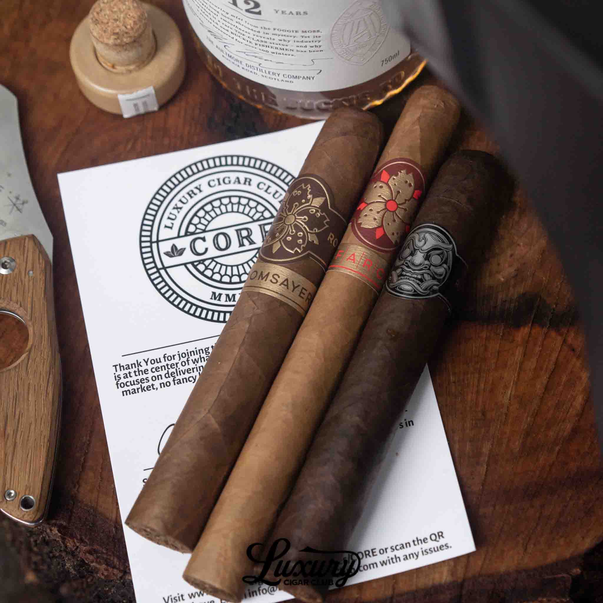 tobacco monthly subscription box Core Subscription Luxury Cigars Monthly – Luxury Cigar Club