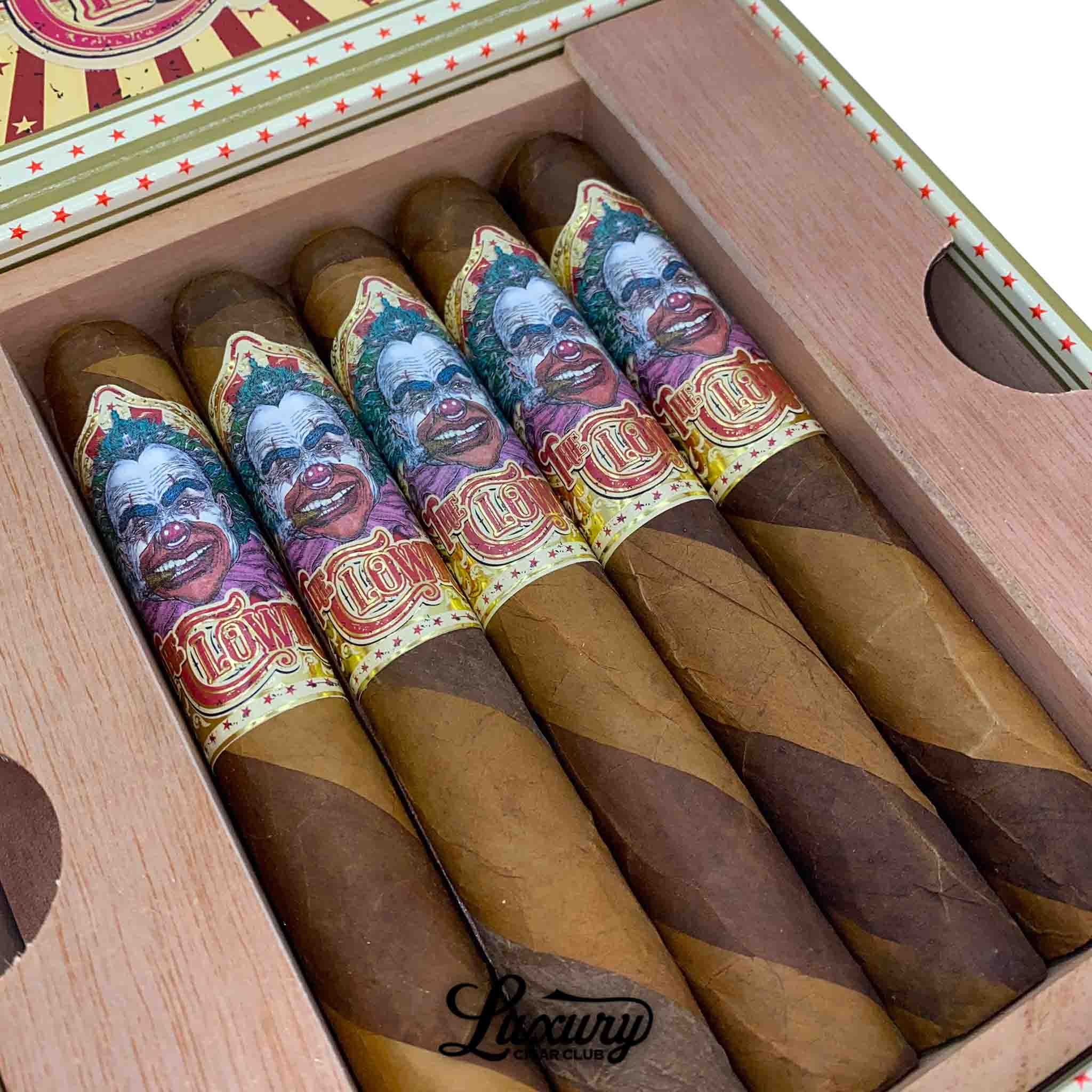 honduras tobacco Danli Honduras Tobacco The Clown Corojo Barber Pole – Luxury Cigar Club