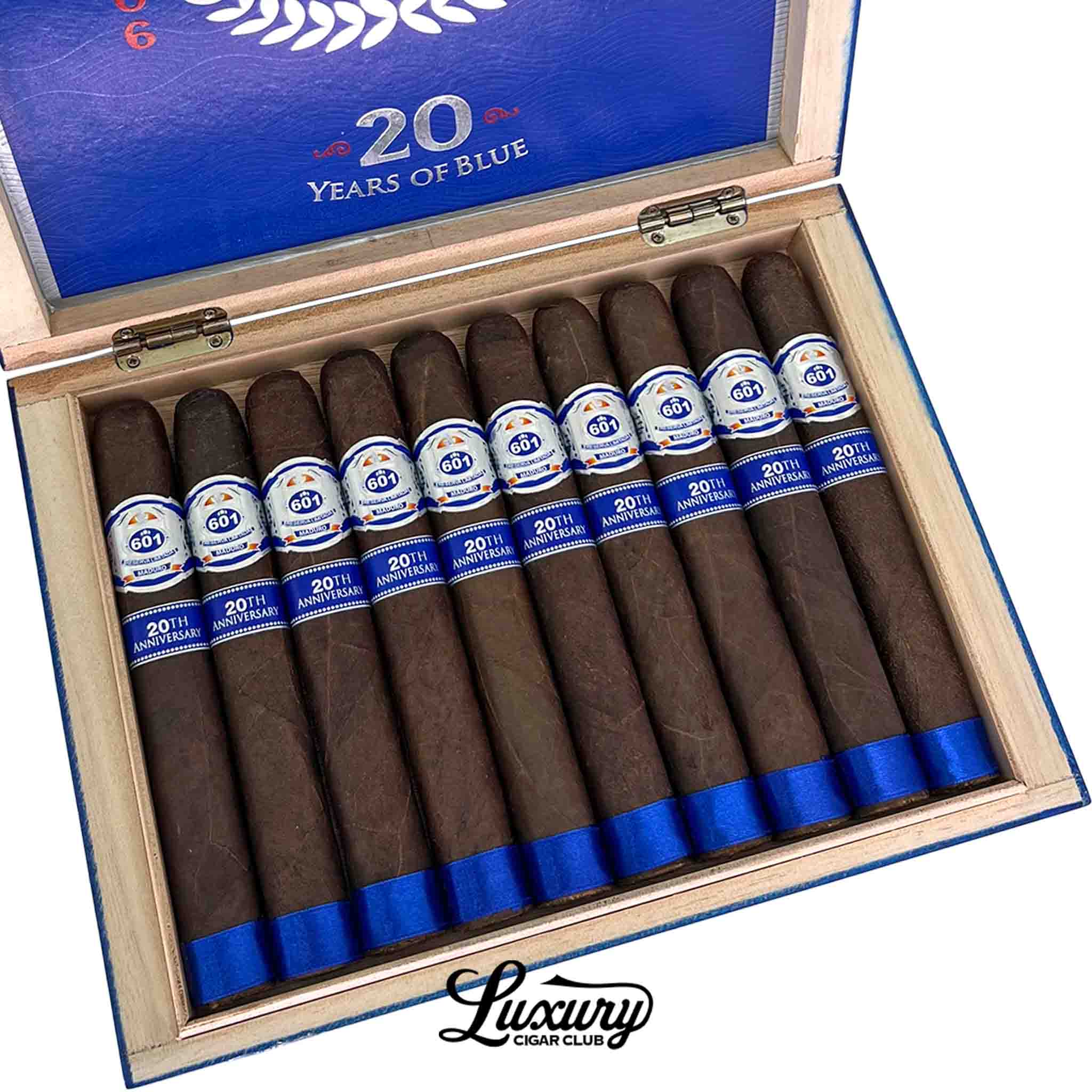 Espinosa 601 Blue 20th Anniversary – Luxury Cigar Club