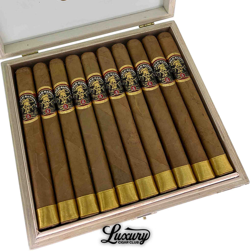 Close-up of Espinosa Knuckle Sandwich Connecticut Short Churchill cigars neatly arranged in the box, highlighting the smooth Connecticut wrappers and detailed band artwork, featured by Luxury Cigar Club.