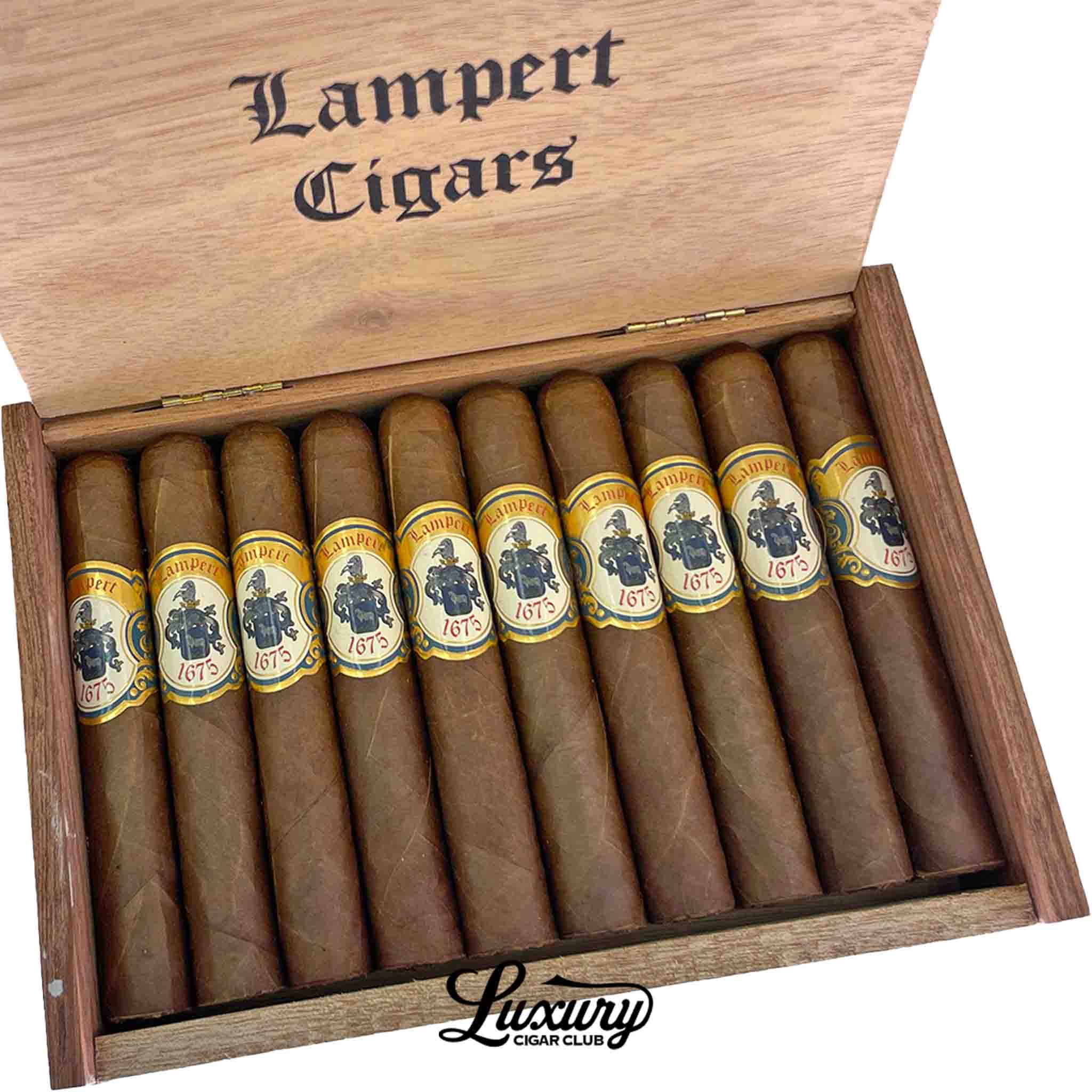 Lampert 1675 Edición Azul – Luxury Cigar Club