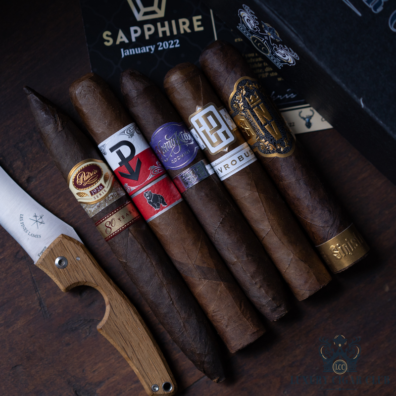 Sapphire Subscription Luxury Cigars Monthly