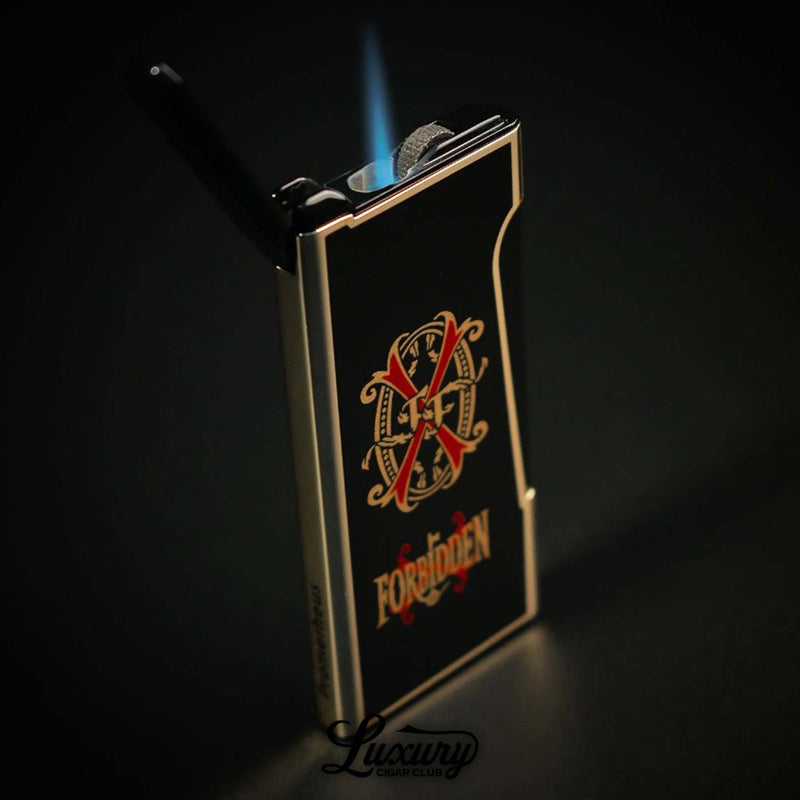 Prometheus Limited Edition Retro Lighter 2024 RB gold and black Rare Black Heaven and Earth cigar lighter – Luxury Cigar Club
