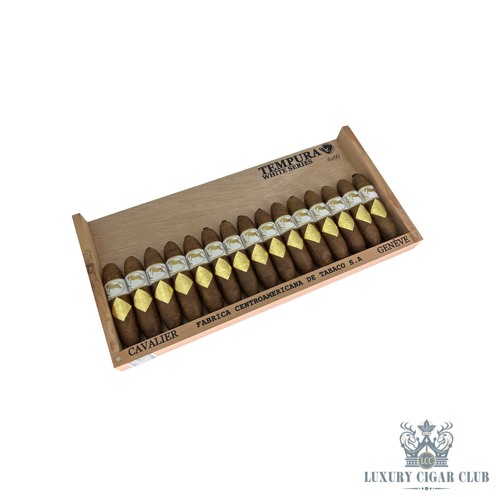 Cavalier Geneve White Series Tempura - Luxury Cigar Club
