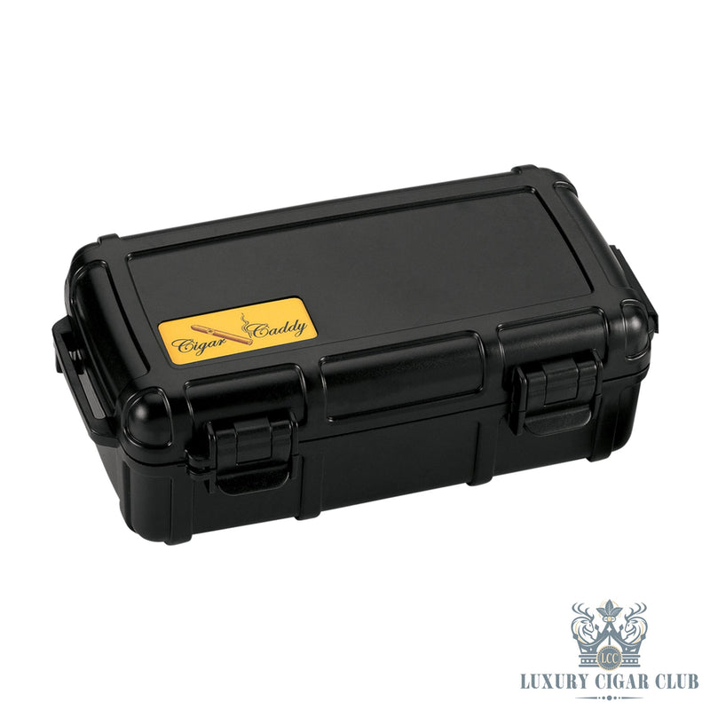 Cigar Caddy 10 Count Travel Humidor - Luxury Cigar Club