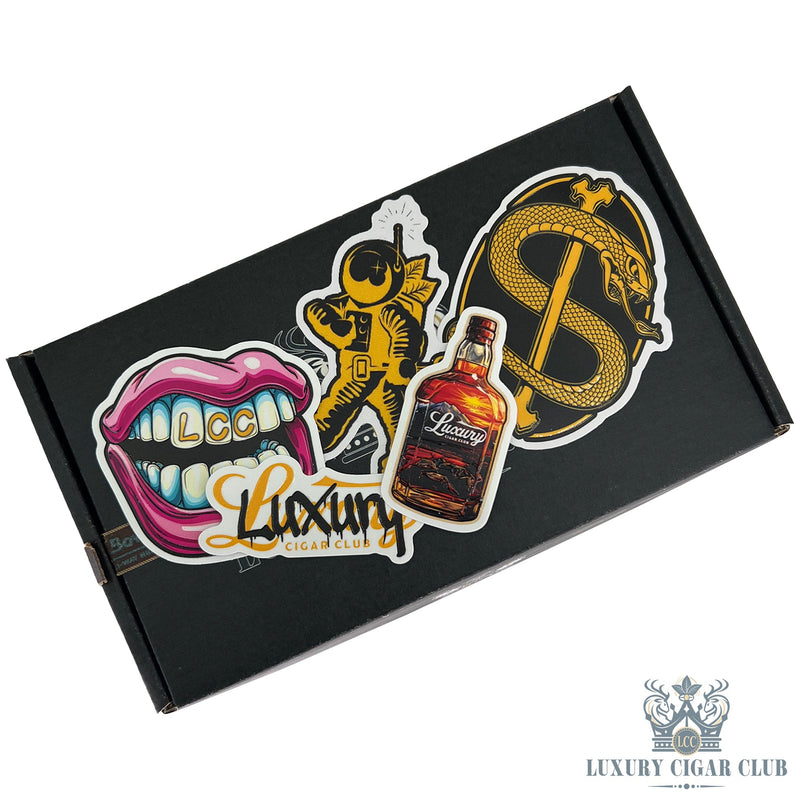 Luxury Cigar Club Sticker Pack - Luxury Cigar Club