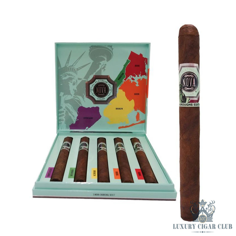 Platinum Nova 5 Boroughs Edition - Luxury Cigar Club