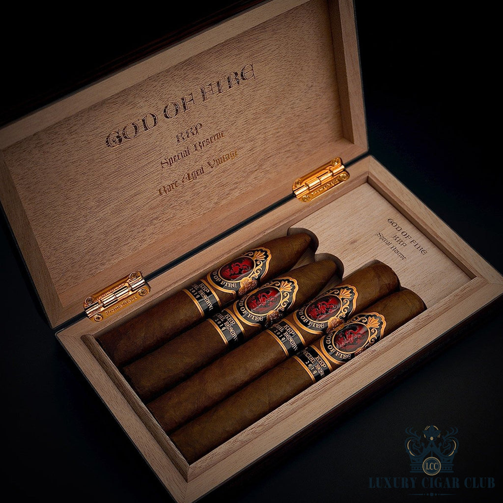 Prometheus God of Fire KKP Special Reserve 4 Cigar Sampler - Luxury Cigar Club
