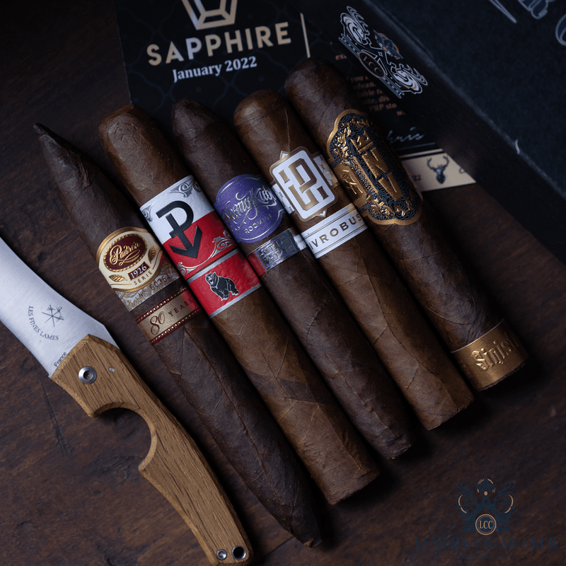 Sapphire Subscription Luxury Cigars Monthly - Luxury Cigar Club