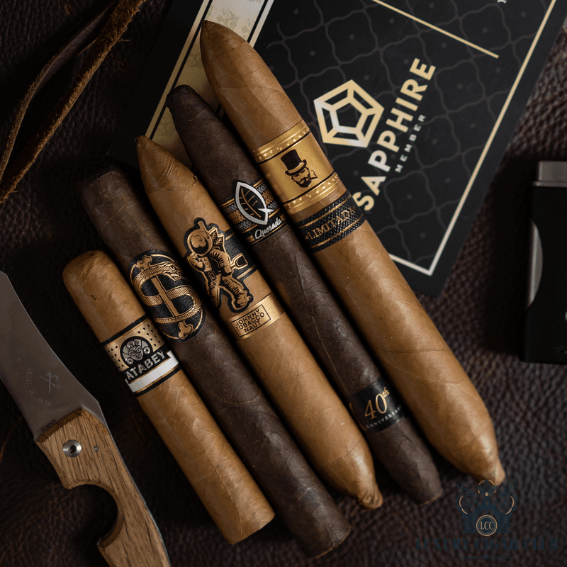 Sapphire Subscription Luxury Cigars Monthly - Luxury Cigar Club