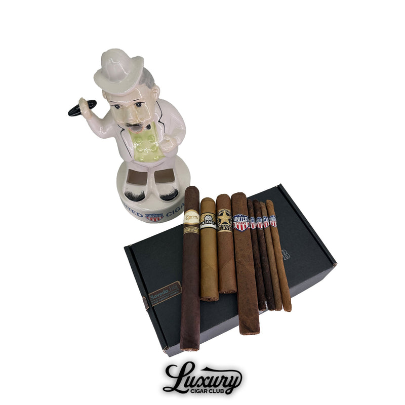 United & Selected Tobacco Smoking Man Sampler - Luxury Cigar Club