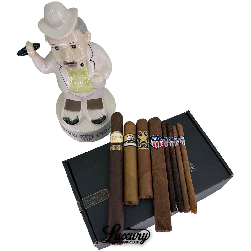 United & Selected Tobacco Smoking Man Sampler - Luxury Cigar Club