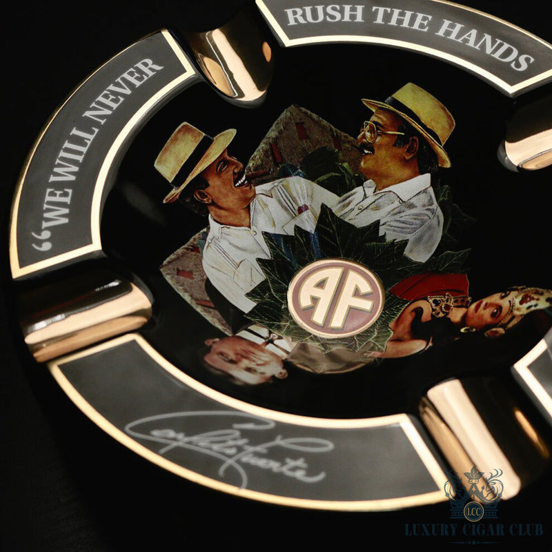 Buy Arturo Fuente Hands of Time Limited Edition Porcelain Ashtray Cigar Black Accessories Online