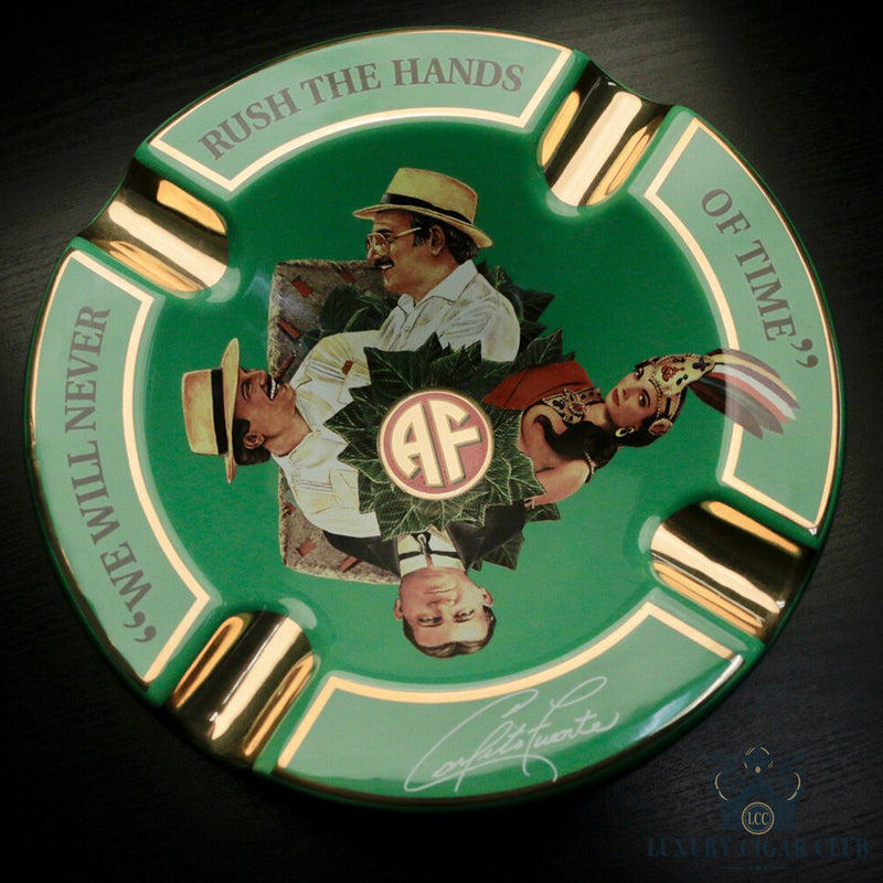Buy Arturo Fuente Hands of Time Limited Edition Porcelain Ashtray Cigar Green Accessories Online