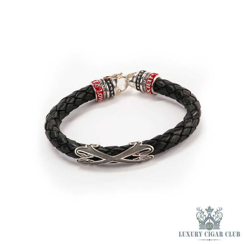 Buy Manny Iriarte OpusX Society Leather Bracelet Cigar Accessories Online