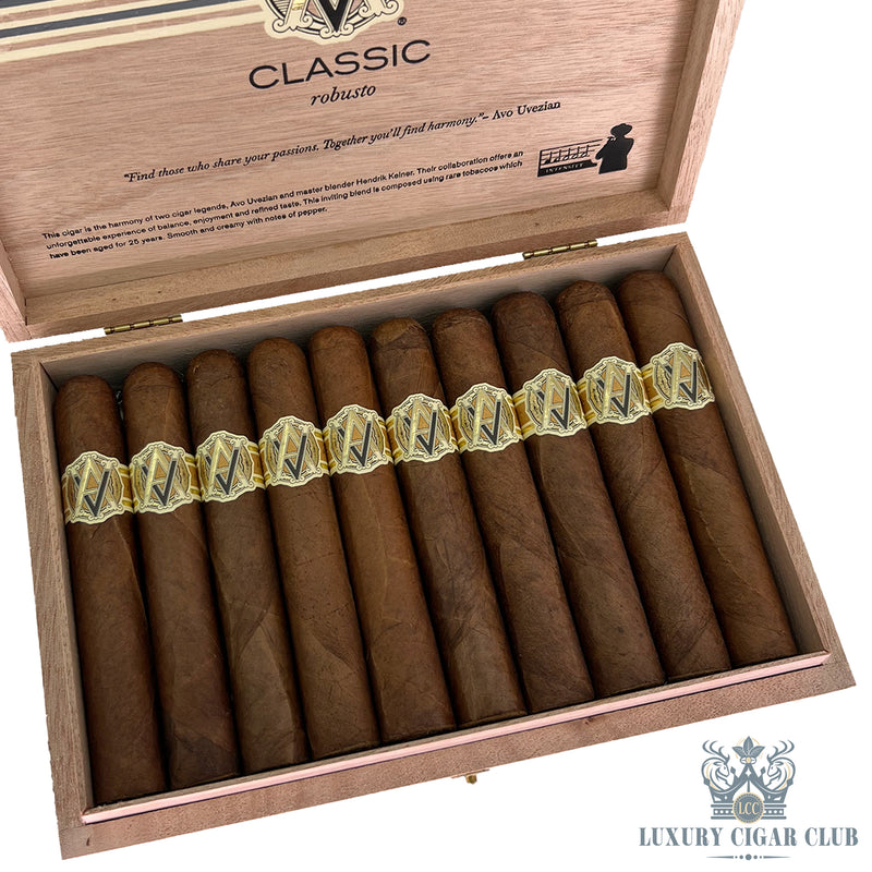 Buy AVO Cigars Classic Robusto Box Cigars Online