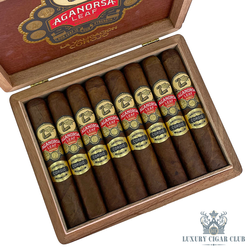 Buy Aganorsa Leaf La Validacion Corojo Gran Robusto Box Cigars Online
