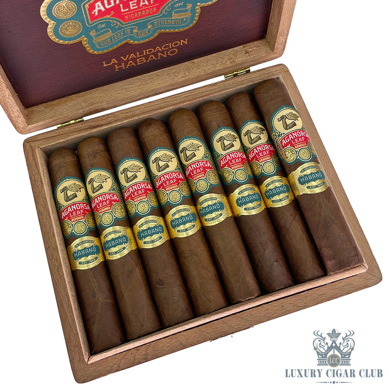Buy Aganorsa Leaf La Validacion Habano Gran Robusto Box Cigars Online