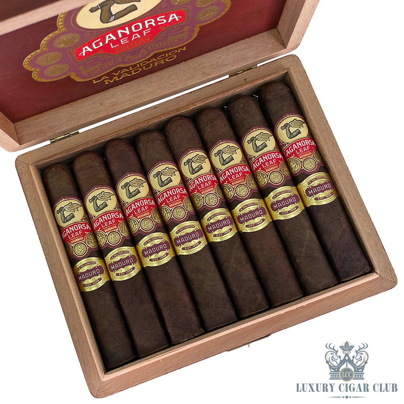 Buy Aganorsa Leaf La Validacion Maduro Gran Robusto Box Cigars Online