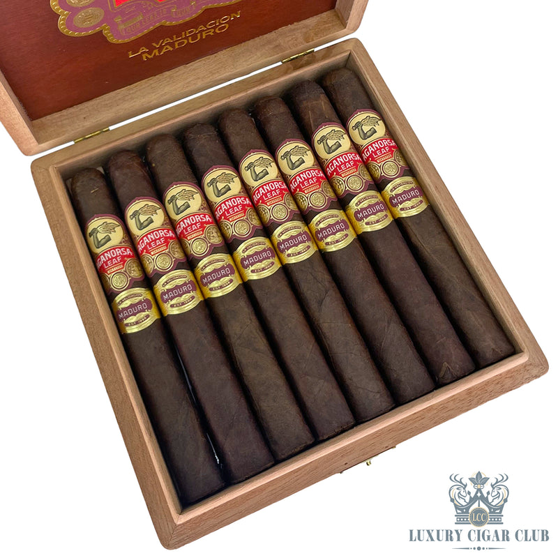 Buy Aganorsa Leaf La Validacion Maduro Toro Box Cigars Online