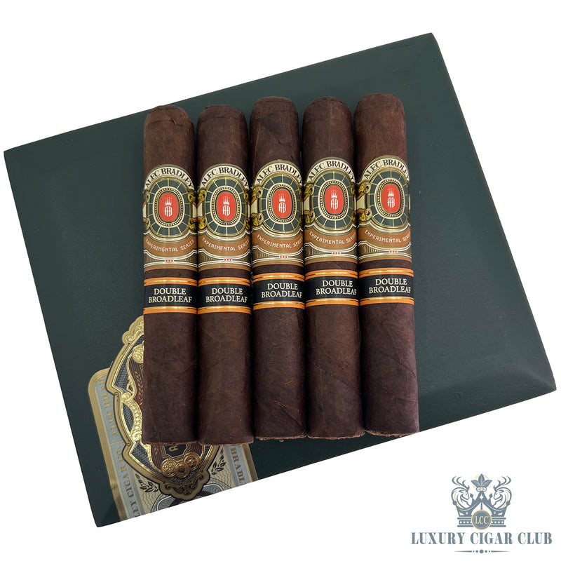 Buy Alec Bradley Experimental Series Double Broadleaf Robusto 5 Pack Cigars Online