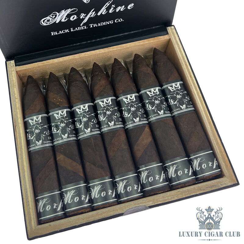 Buy Black Label Trading Company Morphine 2022 Limited Edition Box Pressed Robusto Torpedo Box Cigars Online