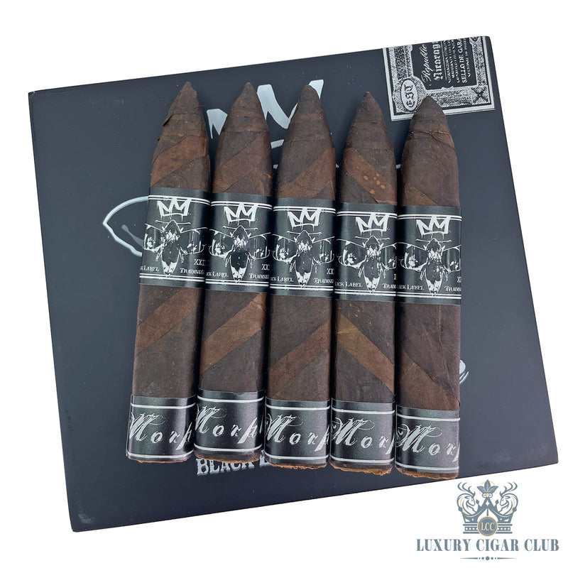 Buy Black Label Trading Company Morphine 2022 Limited Edition Box Pressed Robusto Torpedo 5 Pack Cigars Online