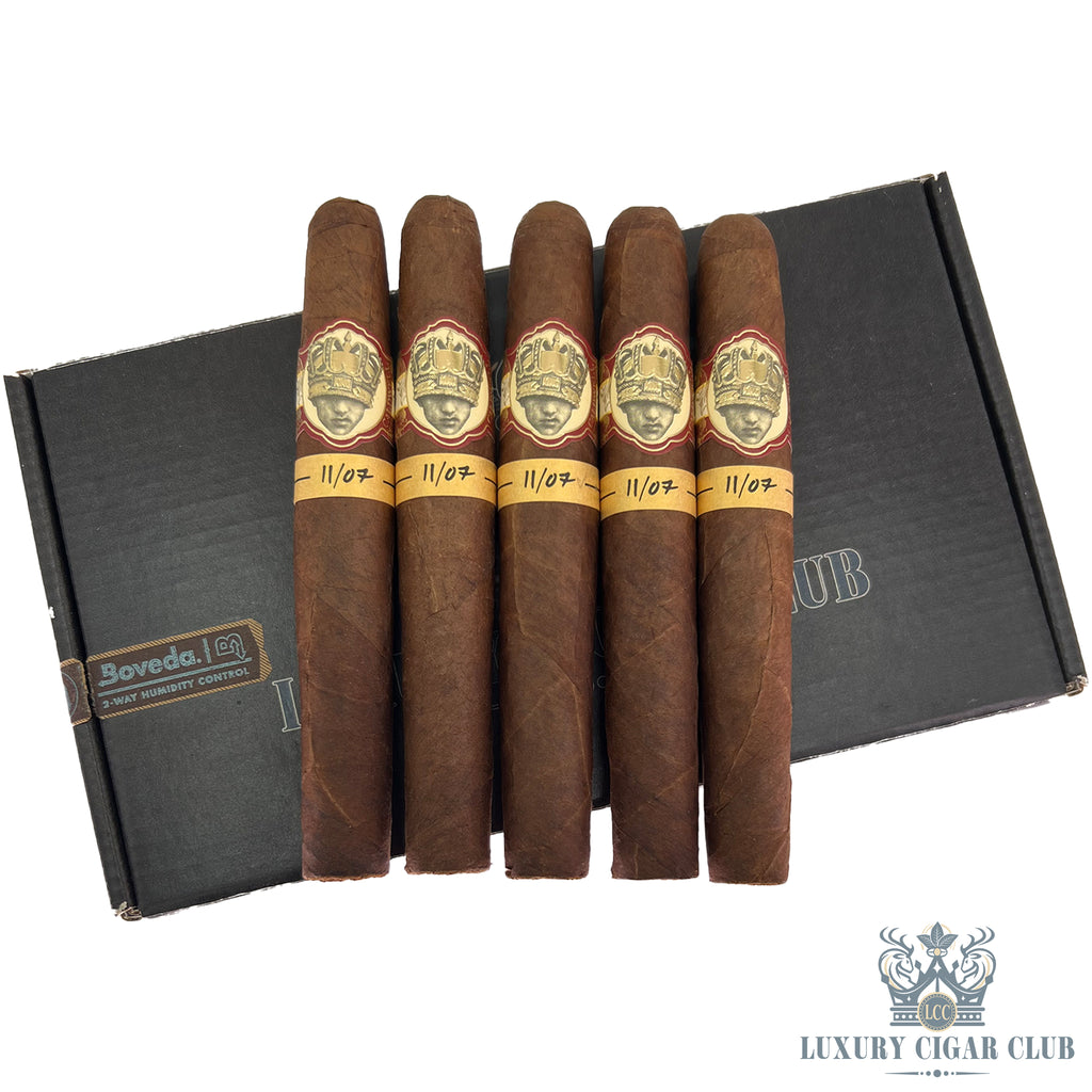 Buy Caldwell Crafted & Curated Long Live the King 11/07 Limited Edition Cigars Online