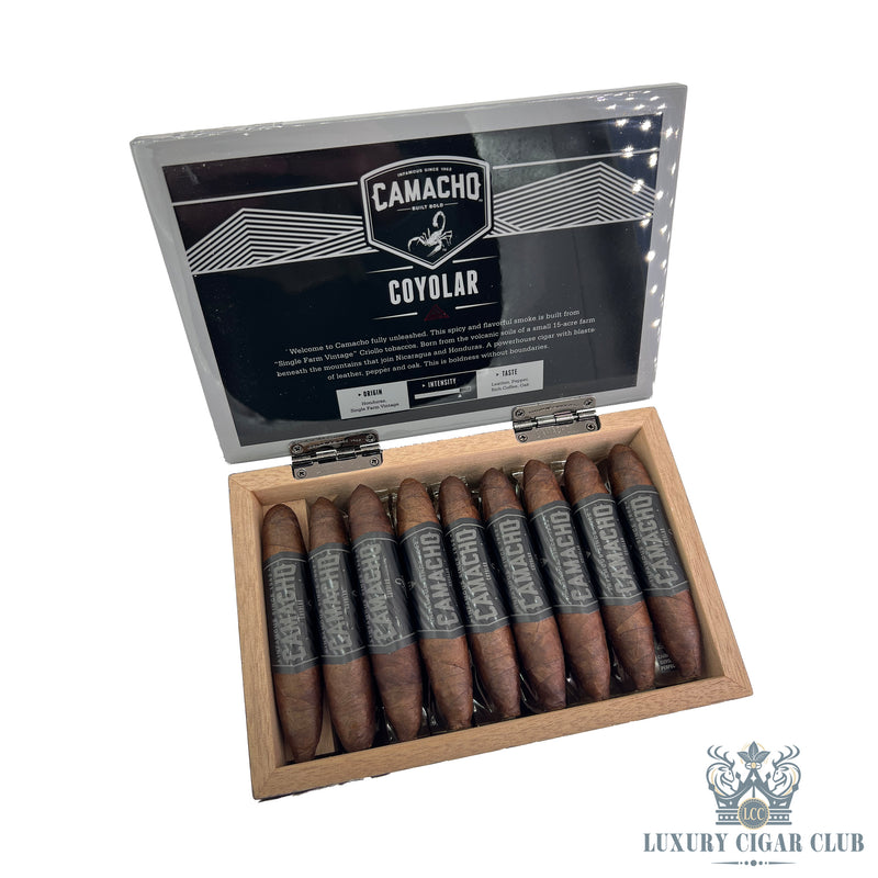 Buy Camacho Coyolar Perfecto 1 Box Cigars Online