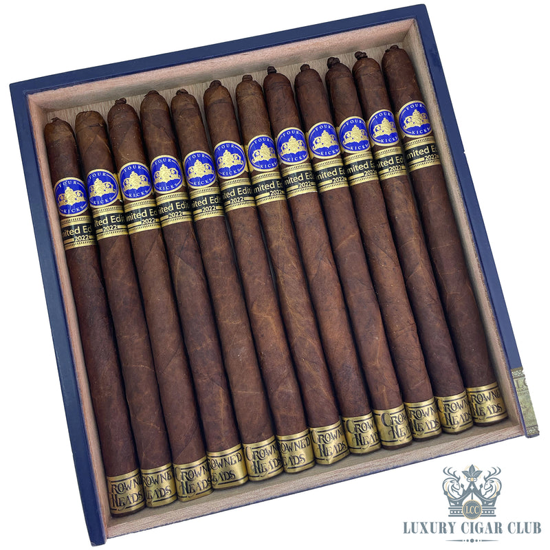 Buy Crowned Heads Four Kicks Capa Especial Limited Edition Lancero 2022 Box Cigars Online